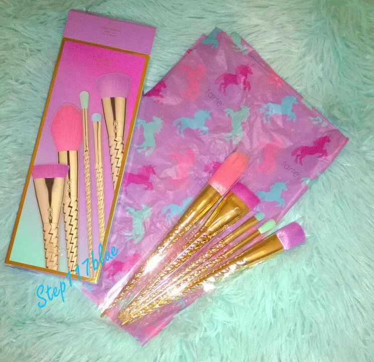 Tarte Magic Wands Unicorn Make-Up Brushes ~ 5 PIECE SET BNIB ~ Ltd Edition