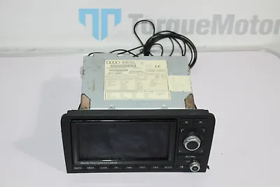 Audi S3 8P (2008-2012) Navigation Sat Nav Stereo Radio Head Unit RHD