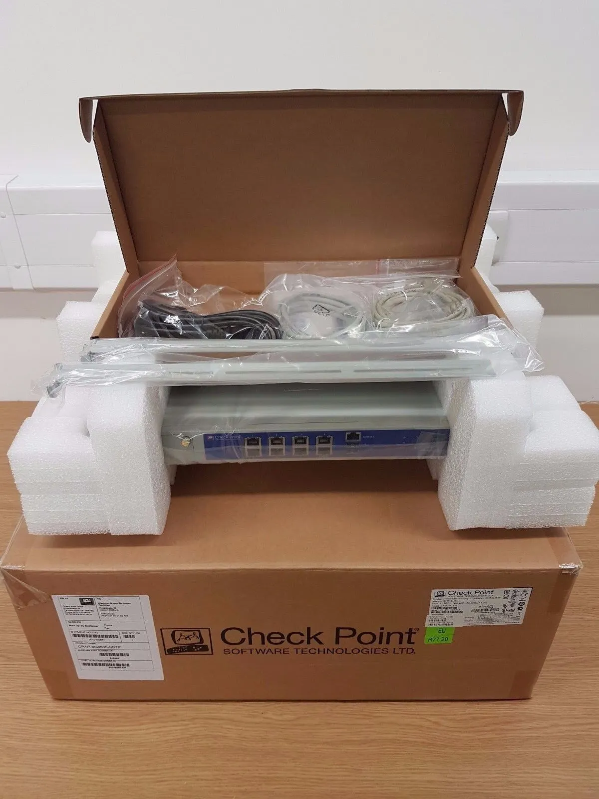 Check Point 4600 Next-Gen Threat Prevention Appliance (CPAP-SG4600-NGTP)