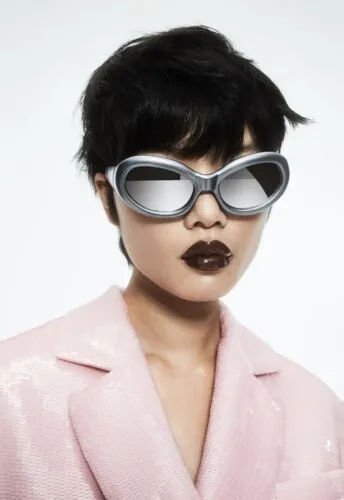 H&M Studio Collection AW22 Sunglasses Silver Mirror New with Tags