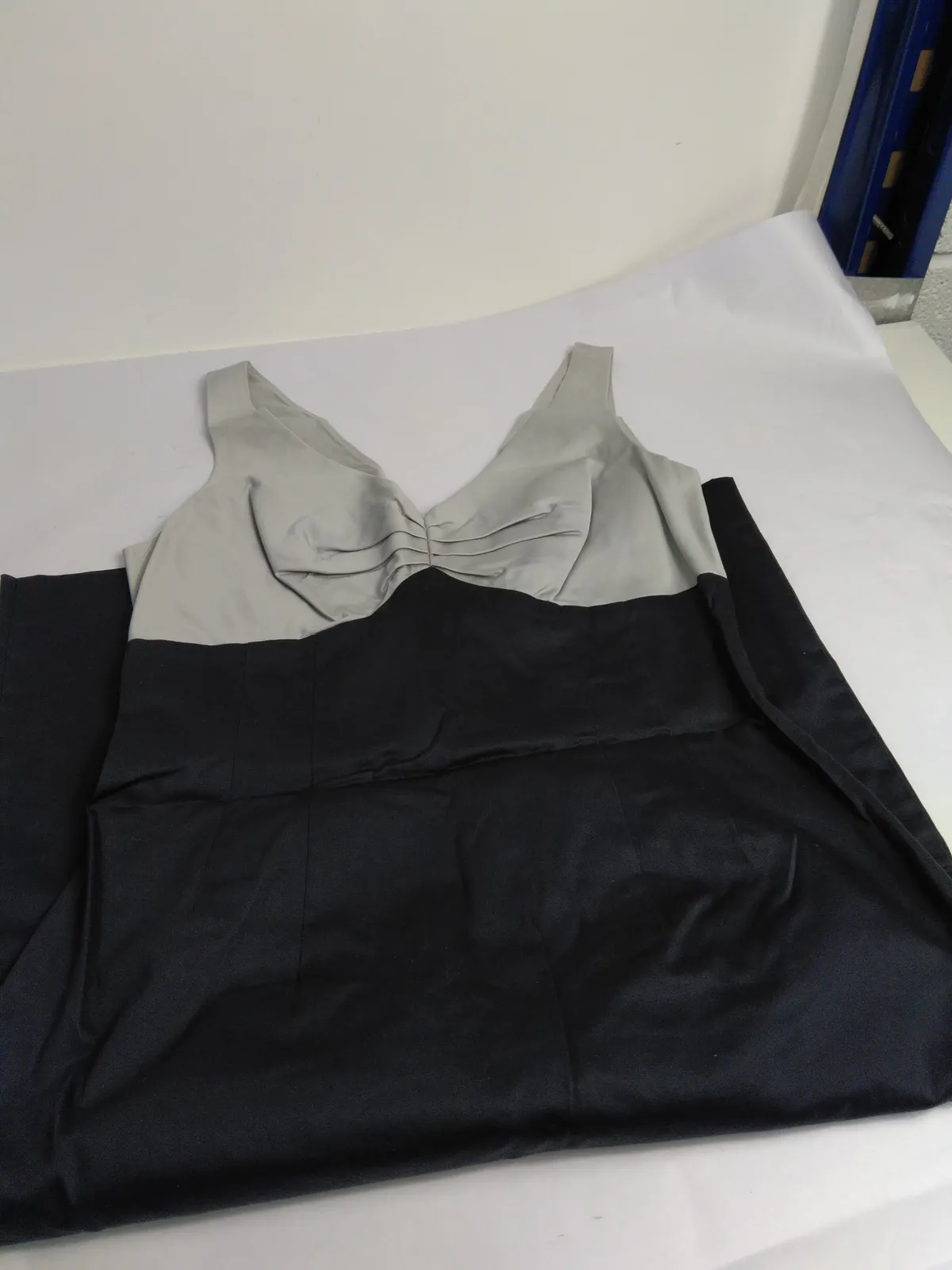 BNWOT Ladies BODEN Colour EVENING Party DRESS Sleeveless Grey Black SIZE 12