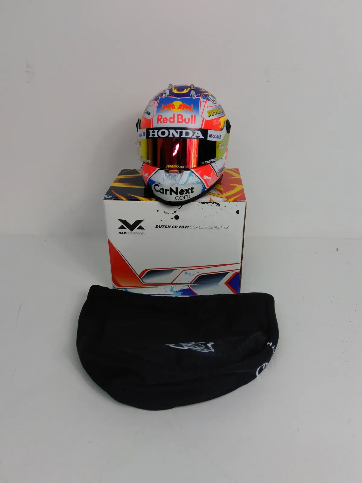 Max Verstappen 2021 Red Bull 1/2 Helmet Dutch Formula F1 GP BNIB