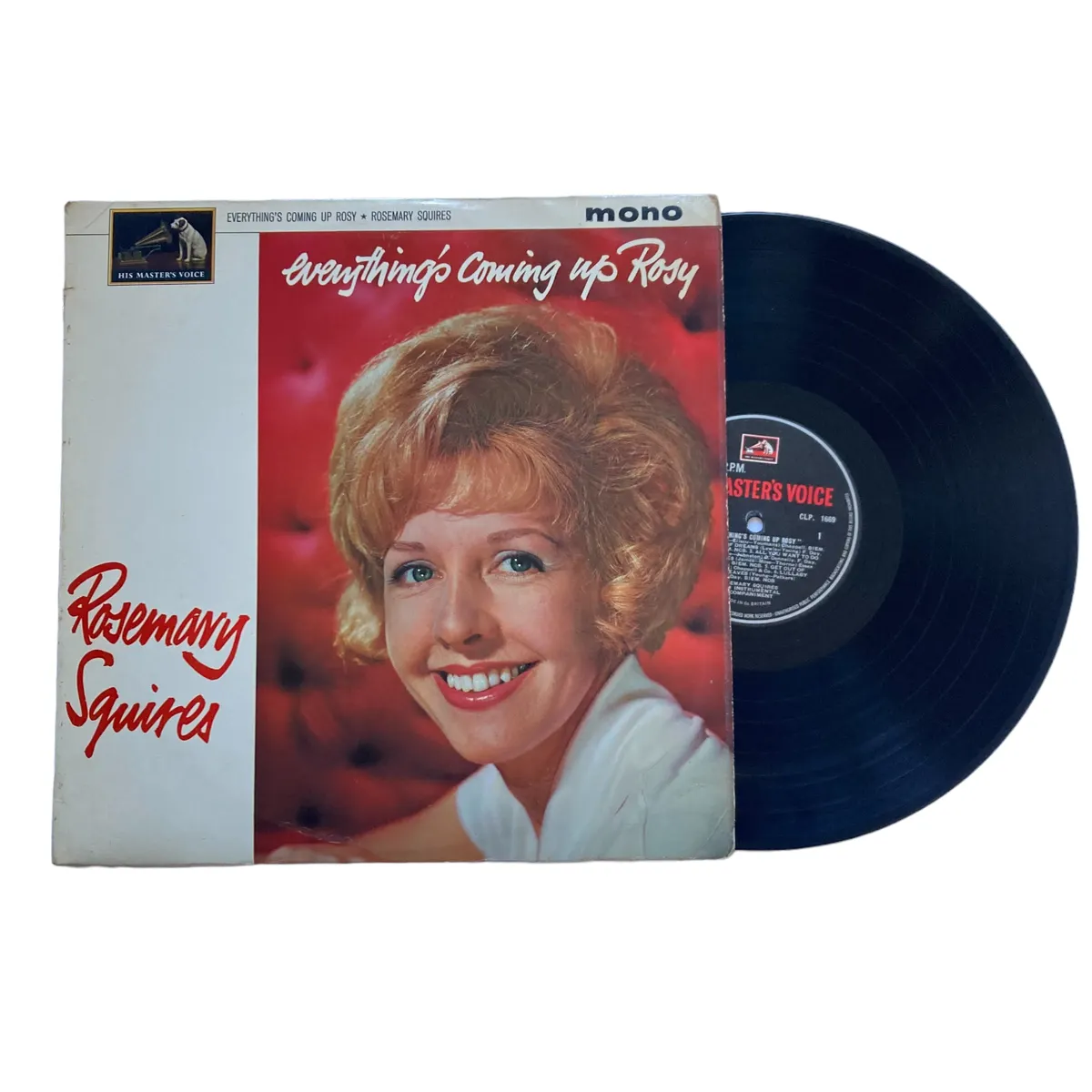 Rosemary Squires – Everything's Coming Up Rosy LP Vinyl Record HMV UK 1963 Orig
