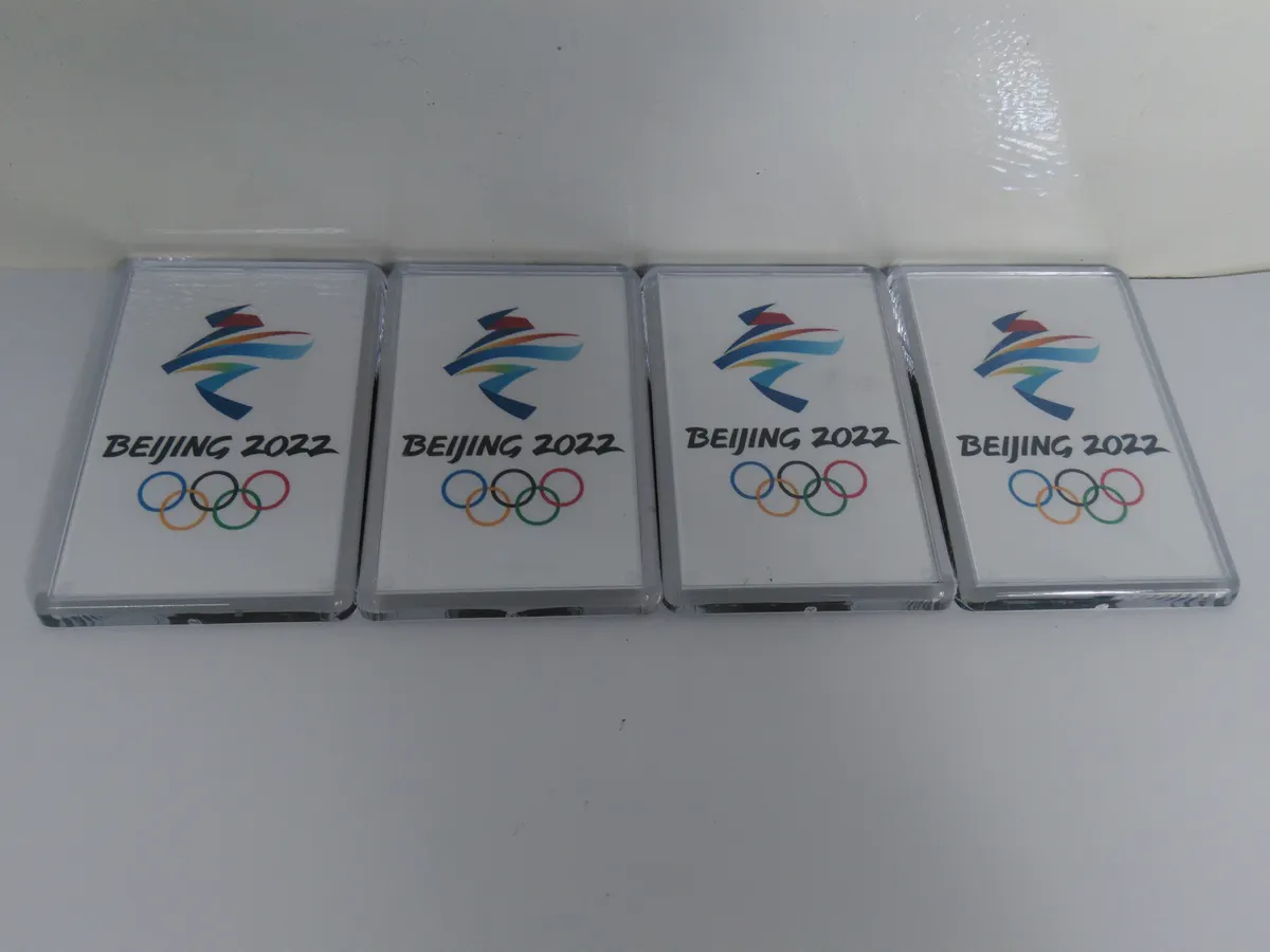 4 x Beijing 2022 Winter Olympics Games logo Fridge Magnet