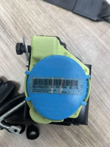 AUDI TT MK2 2006-2014 8J FRONT RIGHT DRIVER OFFSIDE (BLACK) SEAT BELT 8J8857705