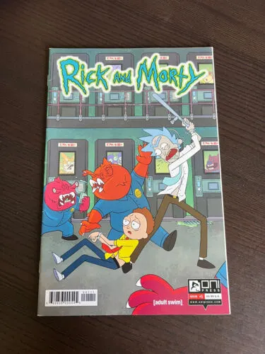 RICK AND MORTY #1 FIRST PRINT 1ST APPEARANCE ONI PRESS