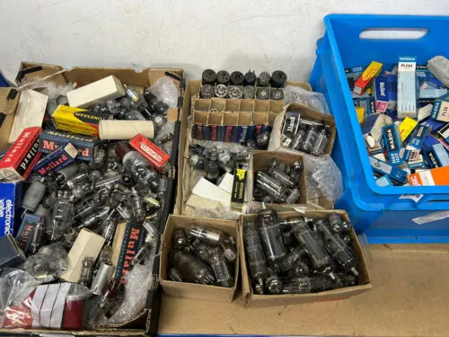 job lot vintage valves vacuum tubes