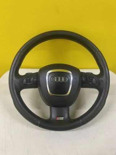 2008 AUDI A6 S LINE STEERING WHEEL WITH PADDLE SHIFTERS