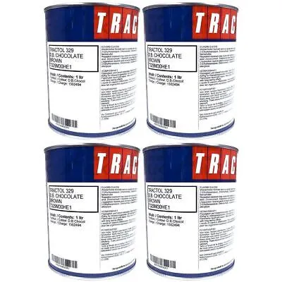 4 Litre Ltr David Brown 780 885 990 Chocolate Brown Tractor Enamel Paint Tractol