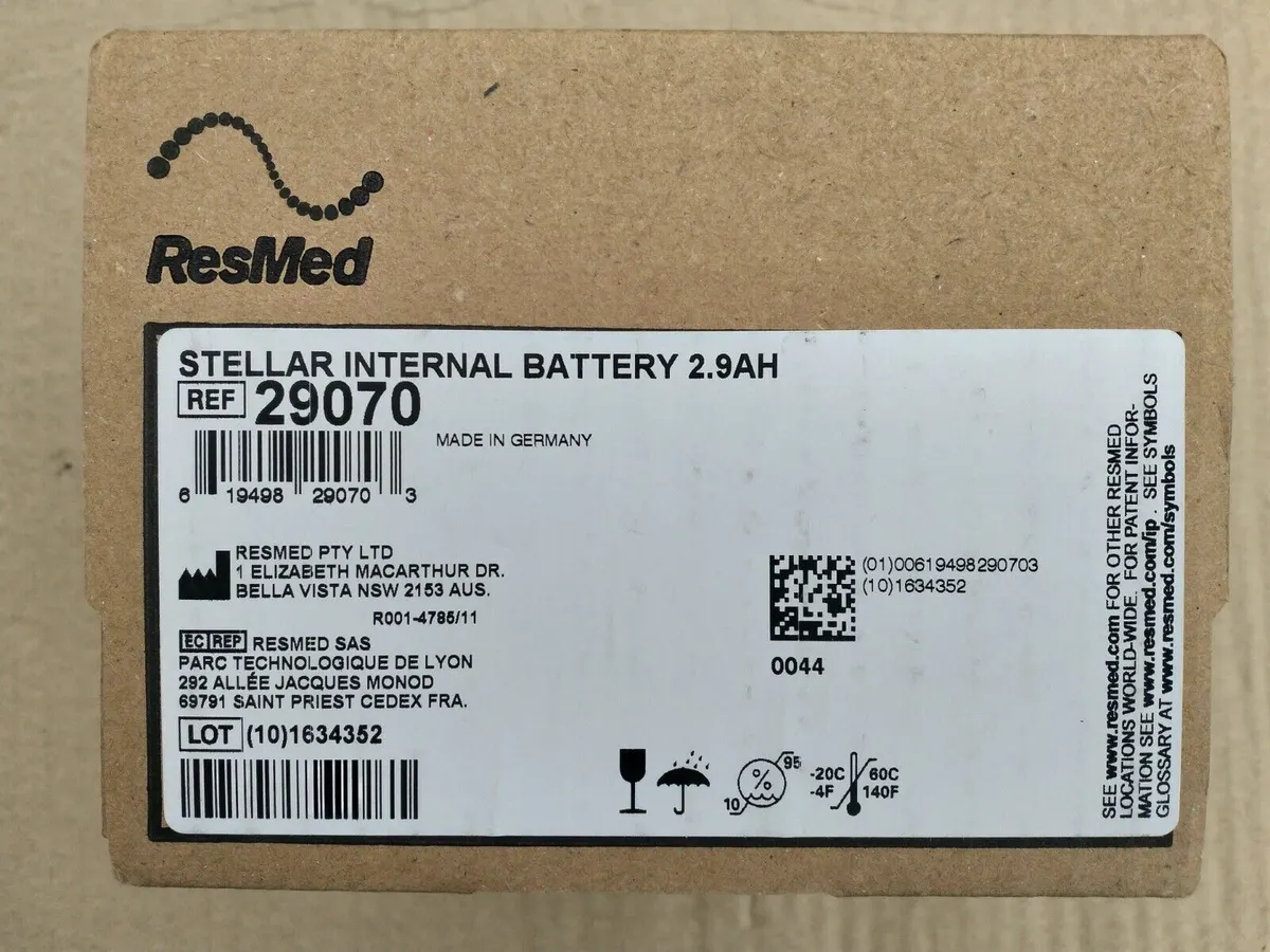RESMED 29070 2.9Ah STELLAR INTERNAL BATTERY