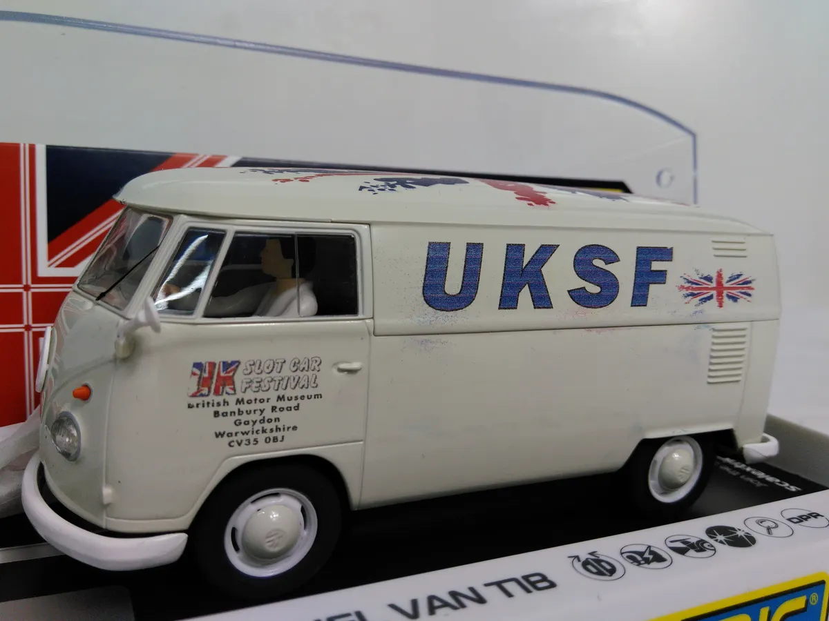 Scalextric C4092 VW Panel Van UKSF Slotcar Festival No 20/60 Limited Ed