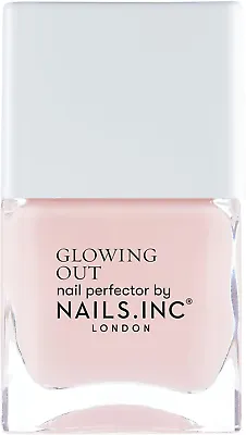2 x Nails.INC Glow With The Flow Glow-Enhancing Nail Perfector Polish