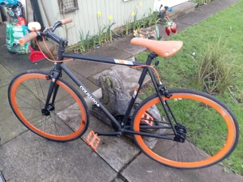 vintage bike Columbus Hybrid Dual Fixie And Freewheel Rare