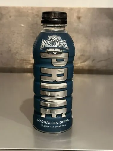 Wrestlemania 40 XL Prime Hydration Drink UNOPENED Philadelphia Ultra Rare 500ml