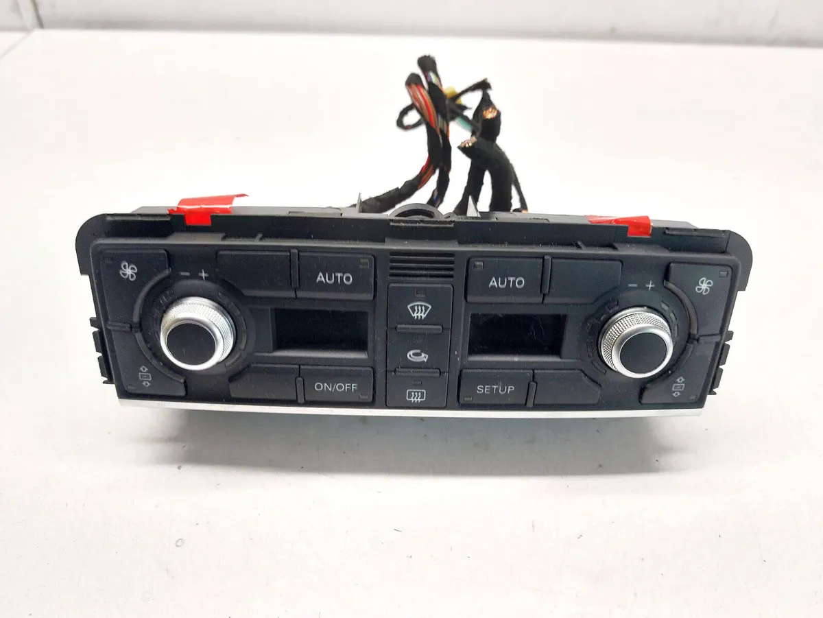 AUDI A8 D3 2007 AC CLIMATE HEATER CONTROL SWITCH PANEL 4E0820043F