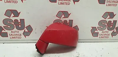 Hyundai Coupe 2001-2004 n/s near passenger left wing door mirror red