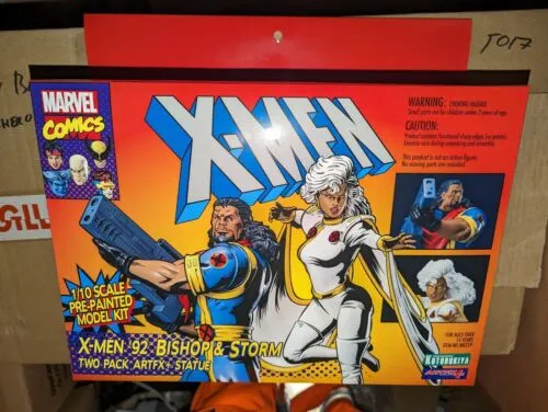 Marvel Universe X-Men 1992 Bishop and Storm 2-Pack ARTFX+ Statues