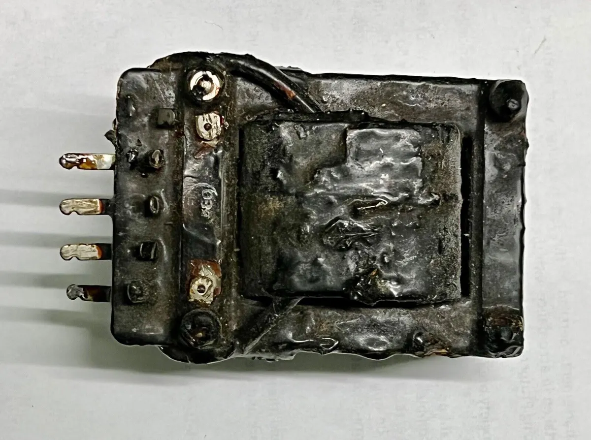 WW2 VINTAGE Military CHOKE TRANSFORMER 542585/2734R. RADIO/AUDIO