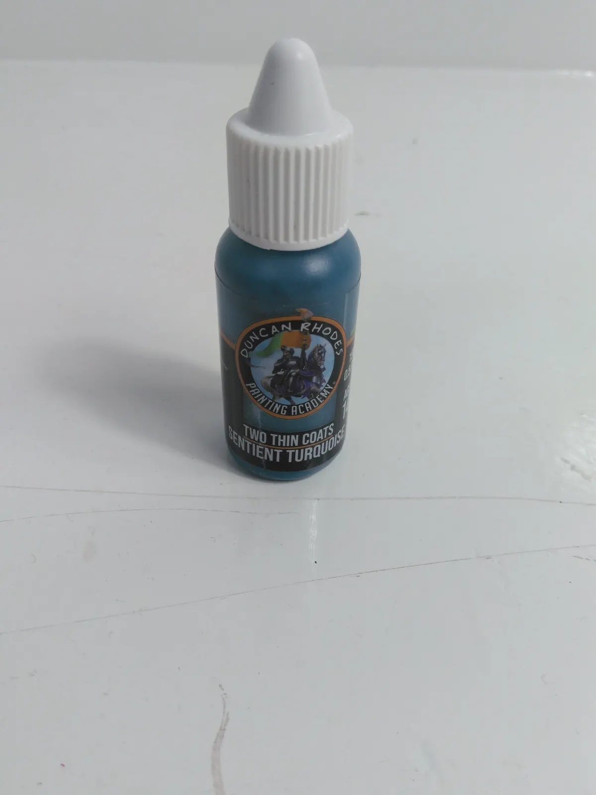 Two Thin Coats Sentient Turquoise 15ml Paint Duncan Rhodes Painting Academy