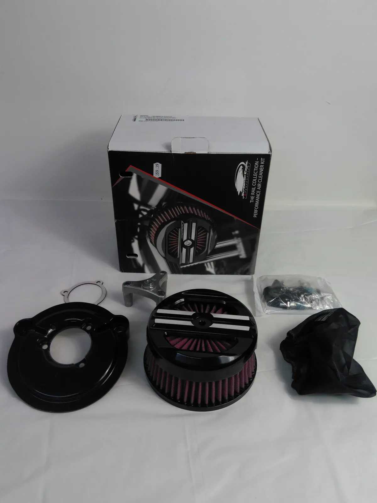 SCREAMIN' EAGLE PERFORMANCE RAIL AIR CLEANER KIT 29400232A