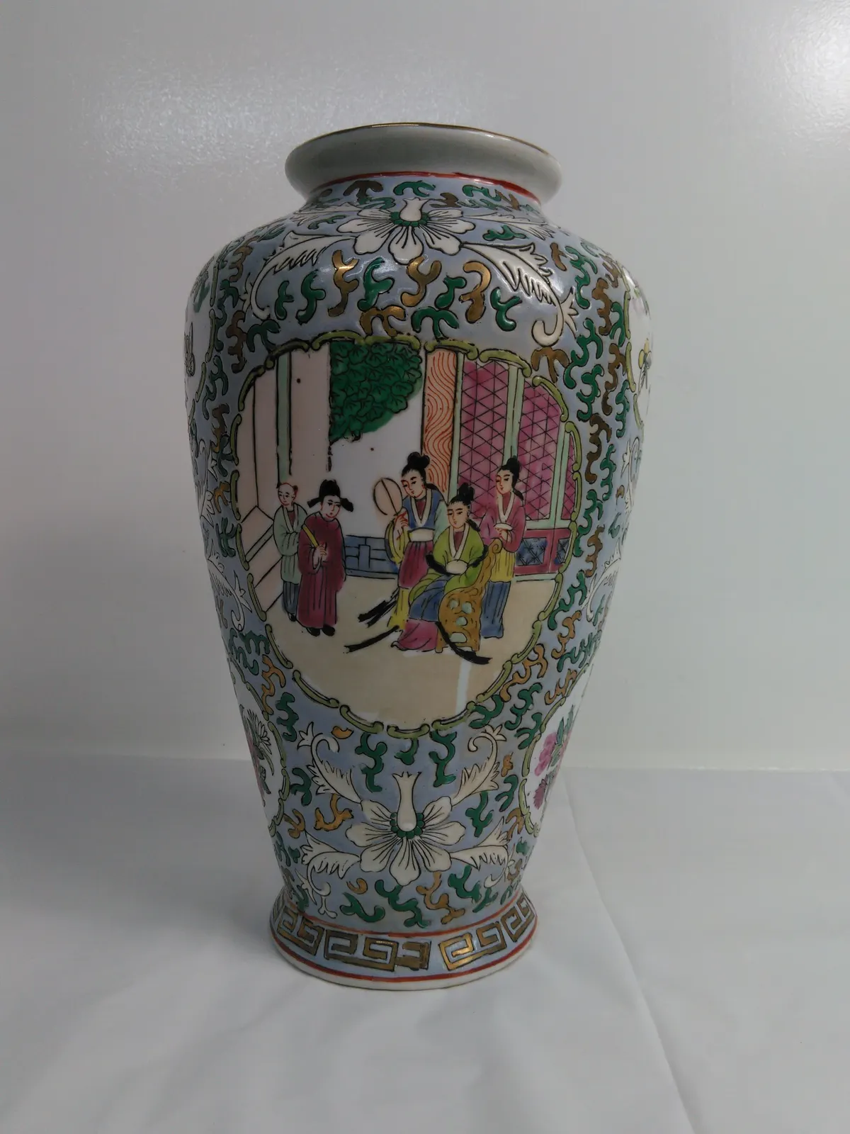 Chinese Porcelain Rose Vase