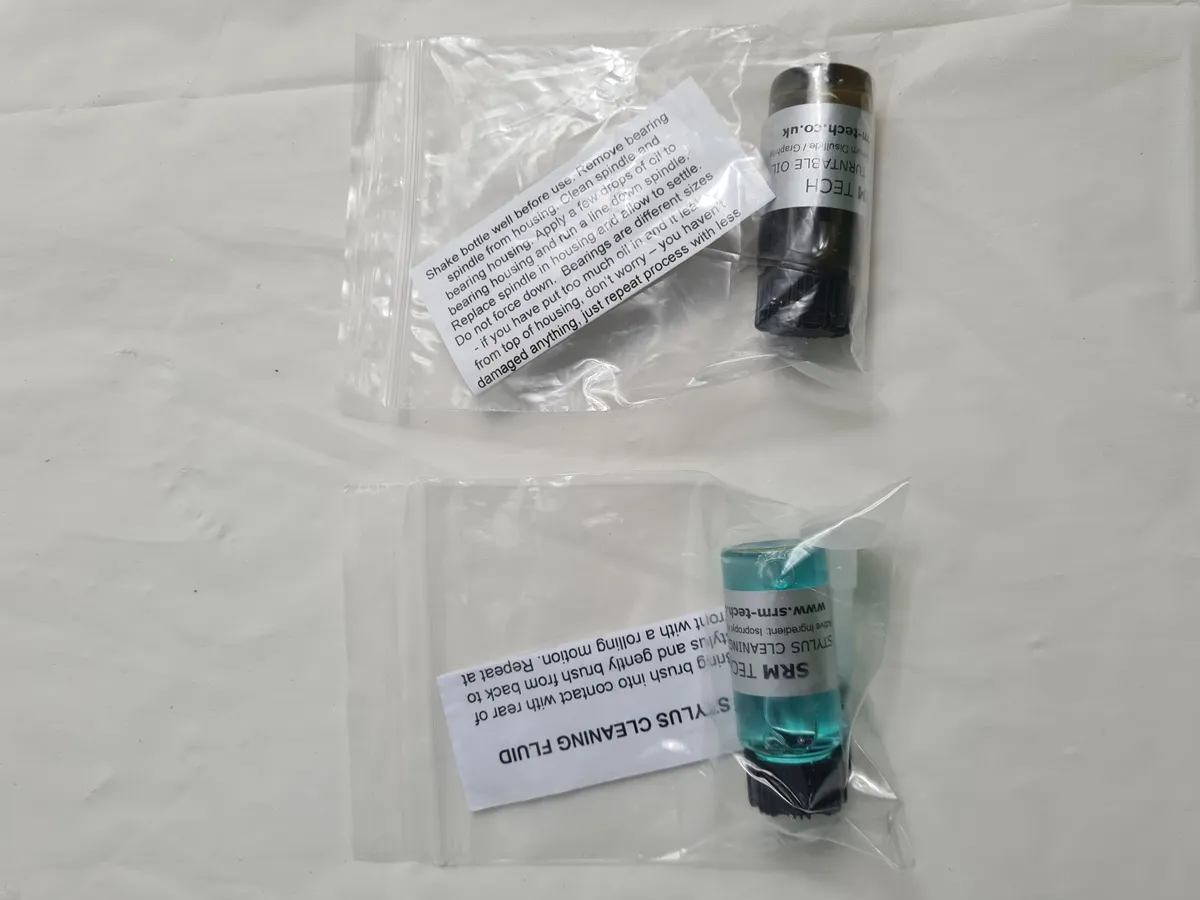 SRM Tech Stylus & Turntable Belt Cleaning Solution