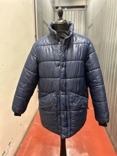 1970s 80s Mountain down puffer coat mountainerring hiking made in england L