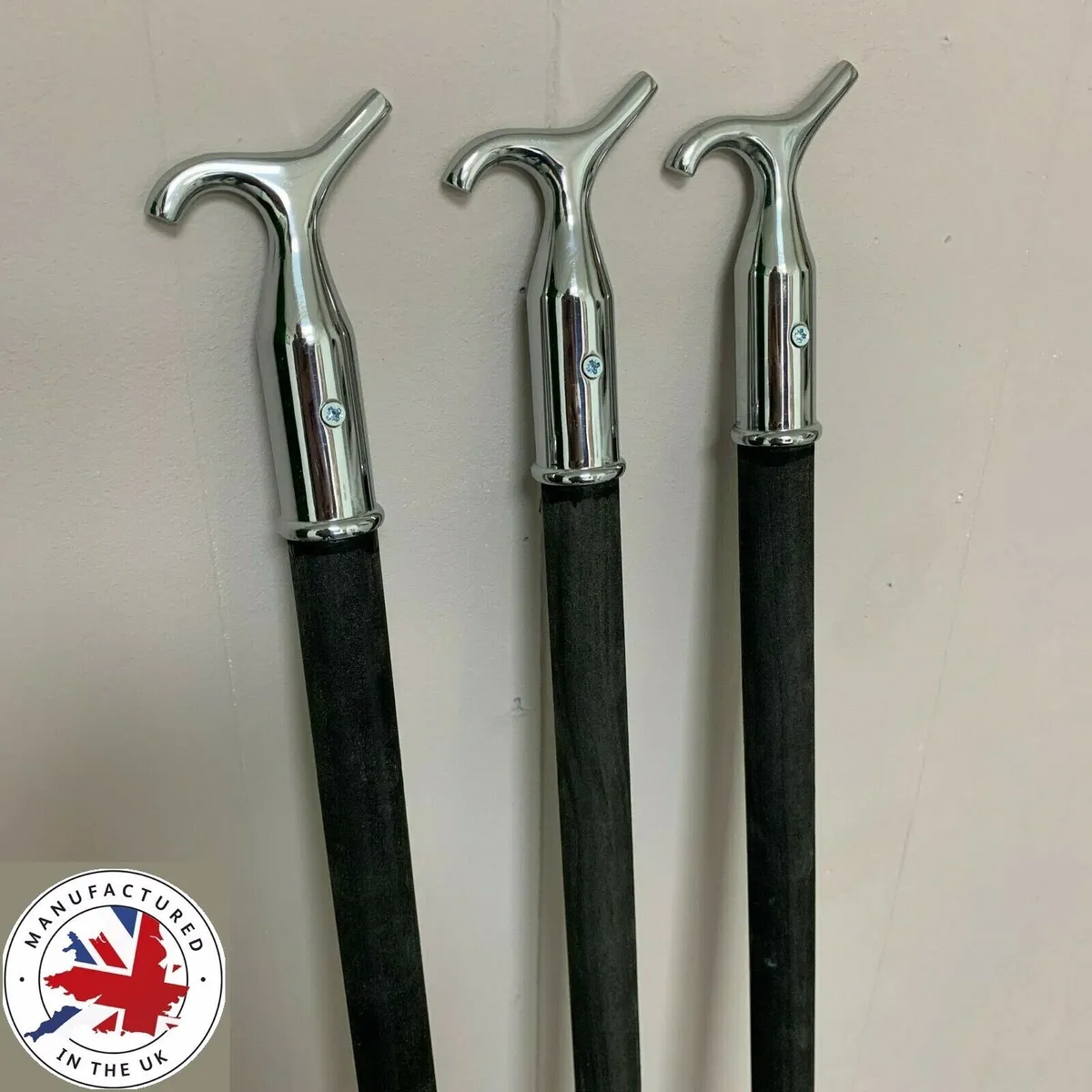 Sash Window Pole & Hook Skylight Window Attic Loft Blinds Black NEW