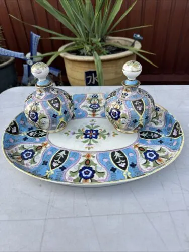 Noritake Dressing Table Tray and Scent Bottles