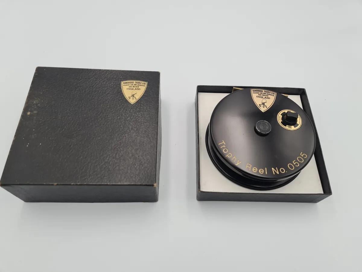 SUNDRIDGE TROPHY 4 1/4? CENTREPIN REEL - Vintage Fishing Reel