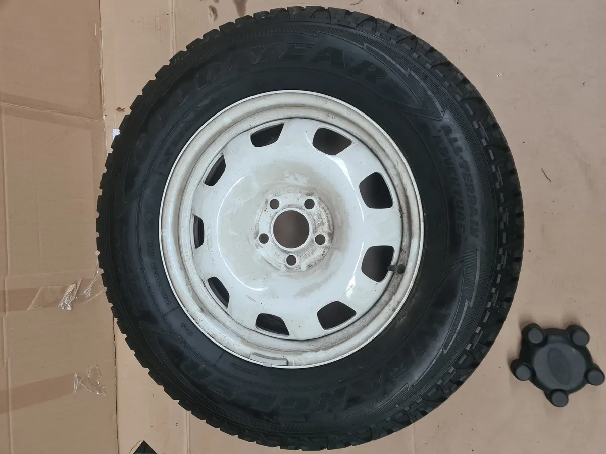 Genuine Land Rover Defender 18” Fuji White Steel Wheel Rim 8Jx18