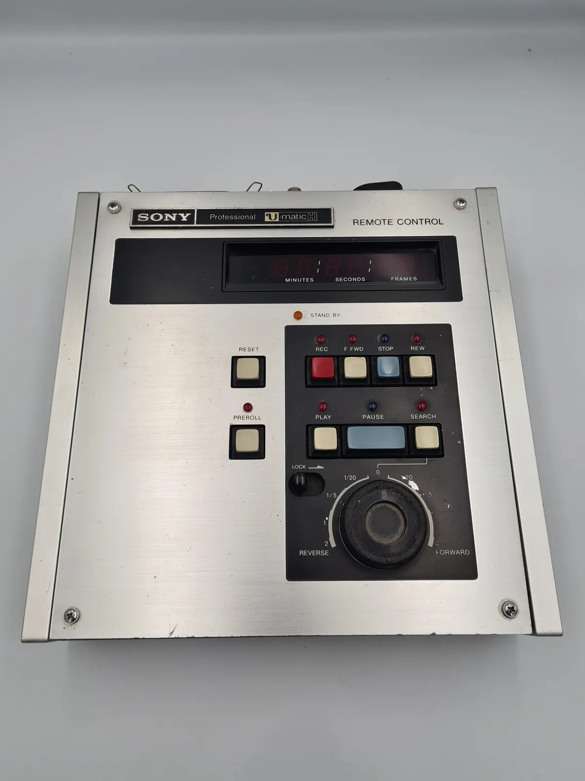 SONY BVR-510ACE PROFESSIONAL U-MATIC H VIDEO PLAYER REMOTE CONTROL