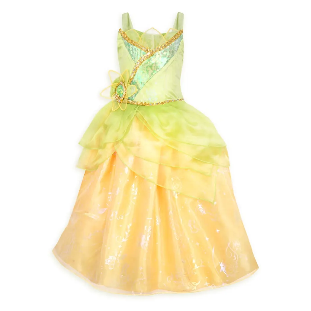 Disney Store Tiana Deluxe Costume For Kids, The Princess and the Frog (Age 3)