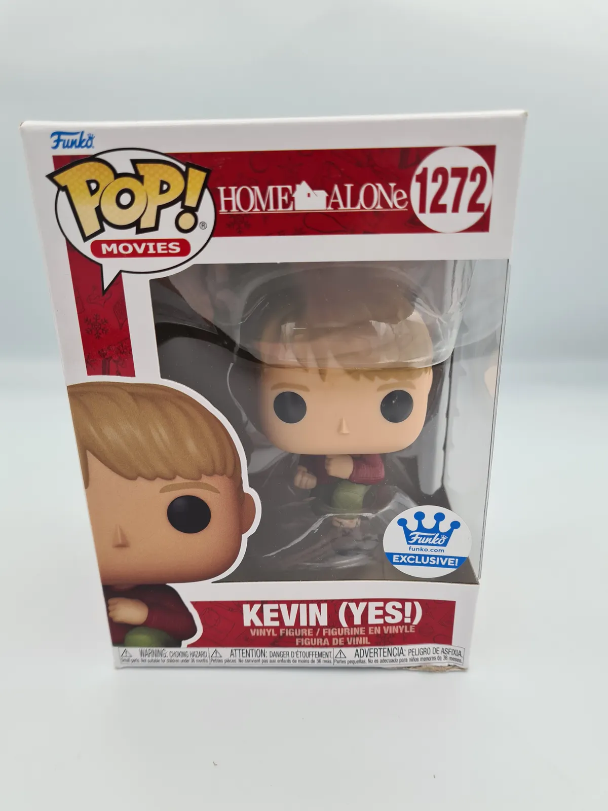 Funko Pop! Movies Home Alone #1272 Kevin (Yes!) Vinyl Figure New with Box Wear