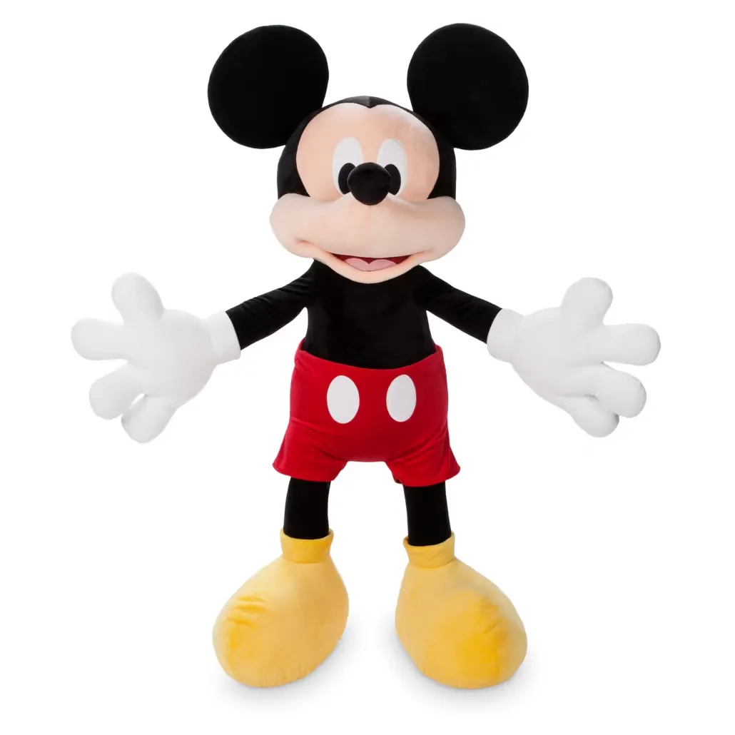 NEW Disney Mickey Mouse Jumbo Plush Soft Toy - 105cm Official Disney Store