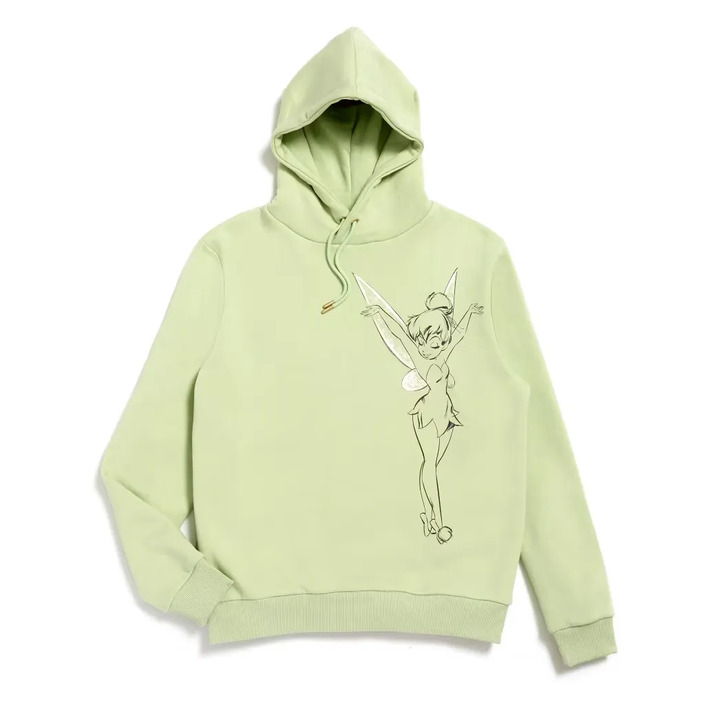 Disney - Tinkerbell - Green Adult Hoodie - X Small