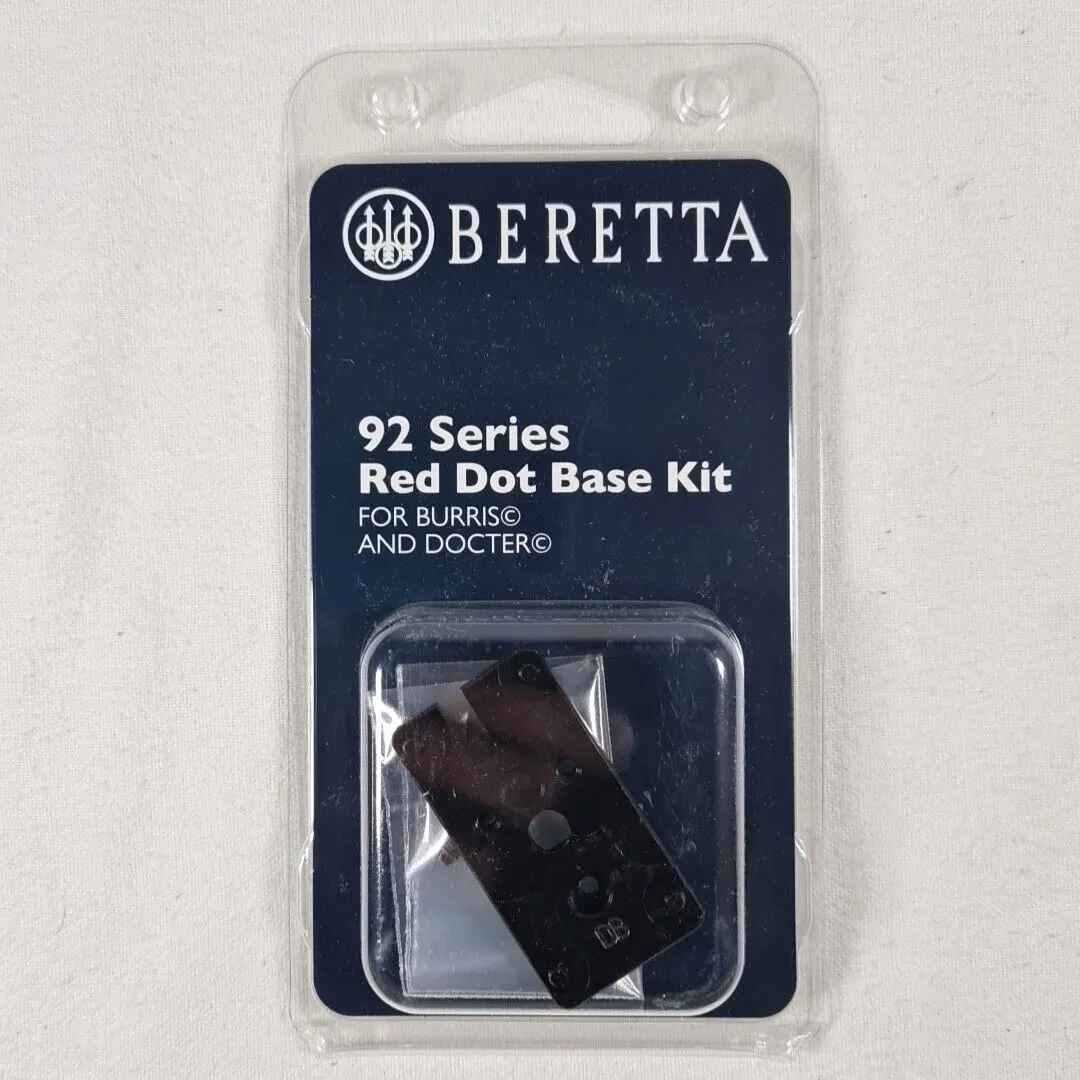 Beretta 92 Series Red Dot Base Kit for BURRIS / DOCTER NEW