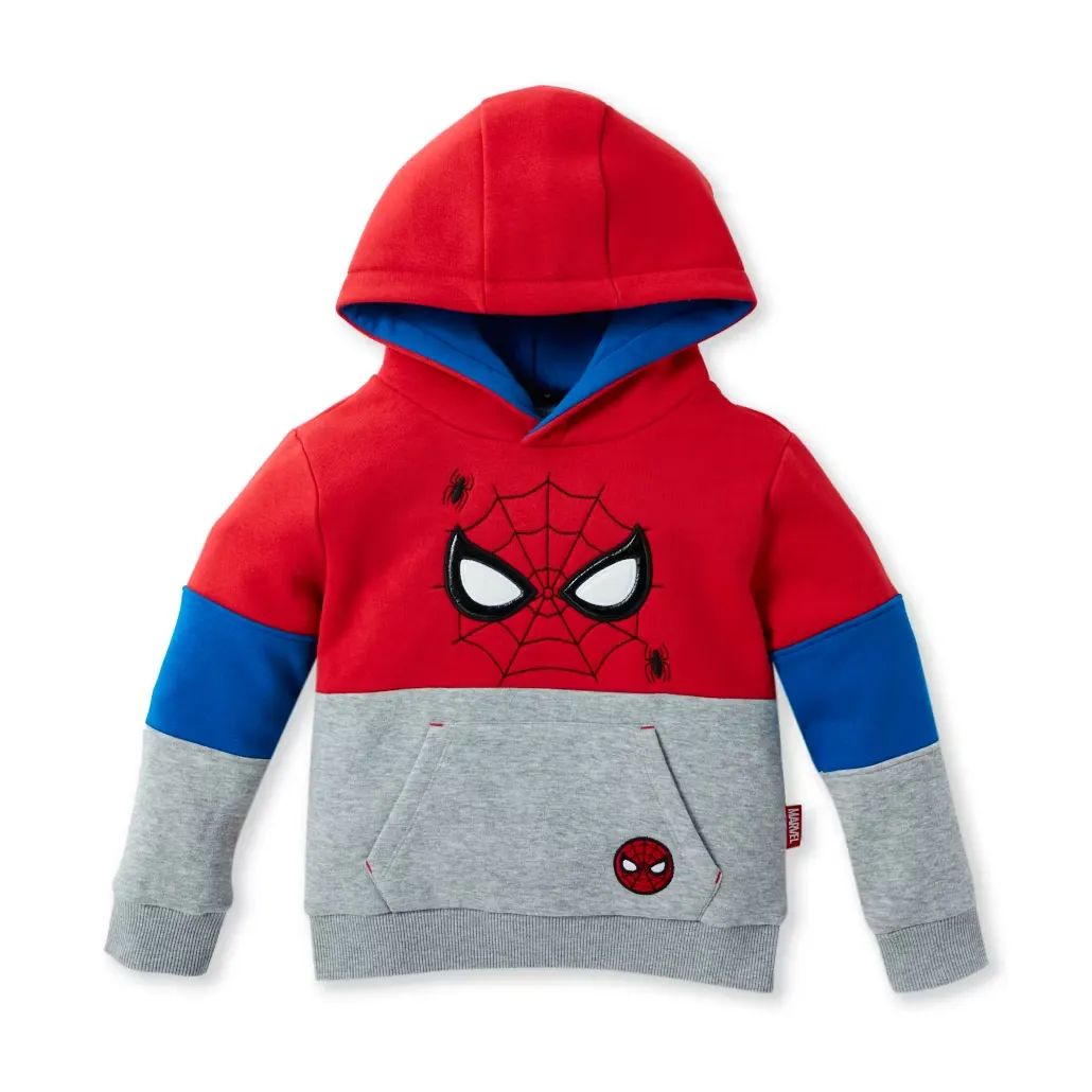 Kids' Spider-Man Color Block Hoodie (4 Years)