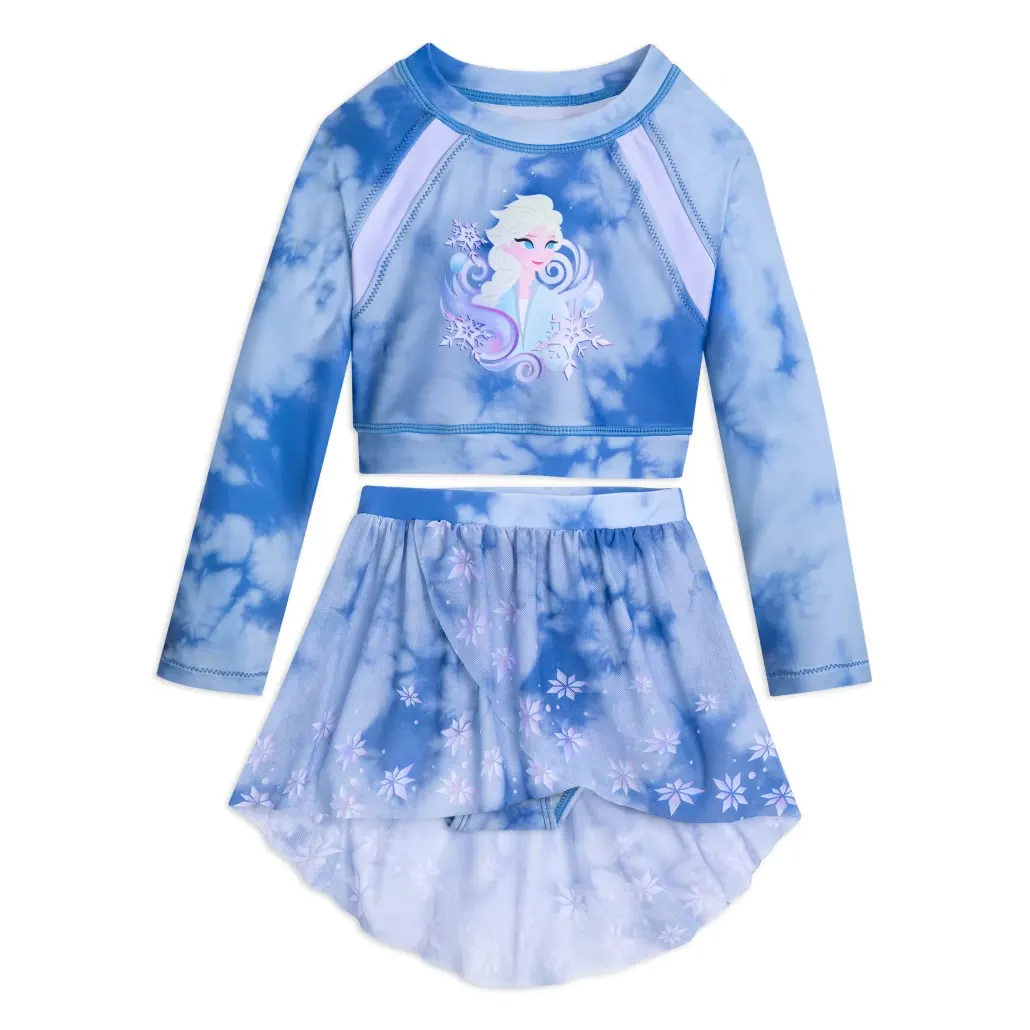 Frozen 2 Deluxe Elsa Swim Set for Kids (4 Years)