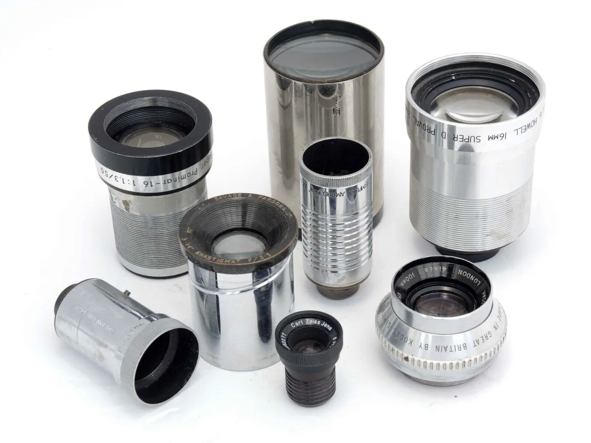 Projection Lenses x8 B&H, Dallmeyer, Kodak, Kowa MHF, Savage, Zeiss - SCRUFFY!