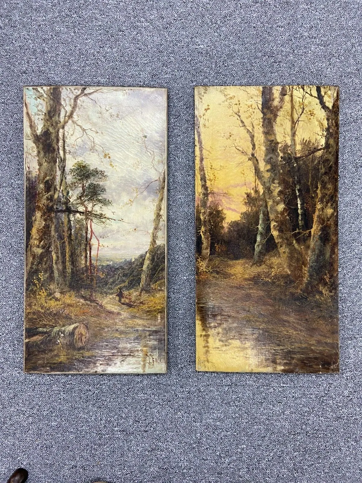 Seven Pictures as one lot as listed