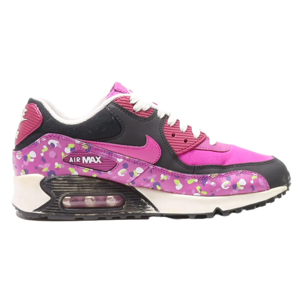 NIKE Air Max 90 Sneaker Trainers Purple Synthetic 724875-500 Girls UK 6