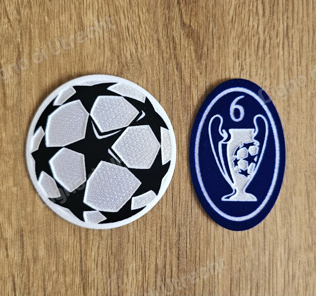 2003-2006 AC Milan Champions League Starball BOH Trophy 6 Patch Badge