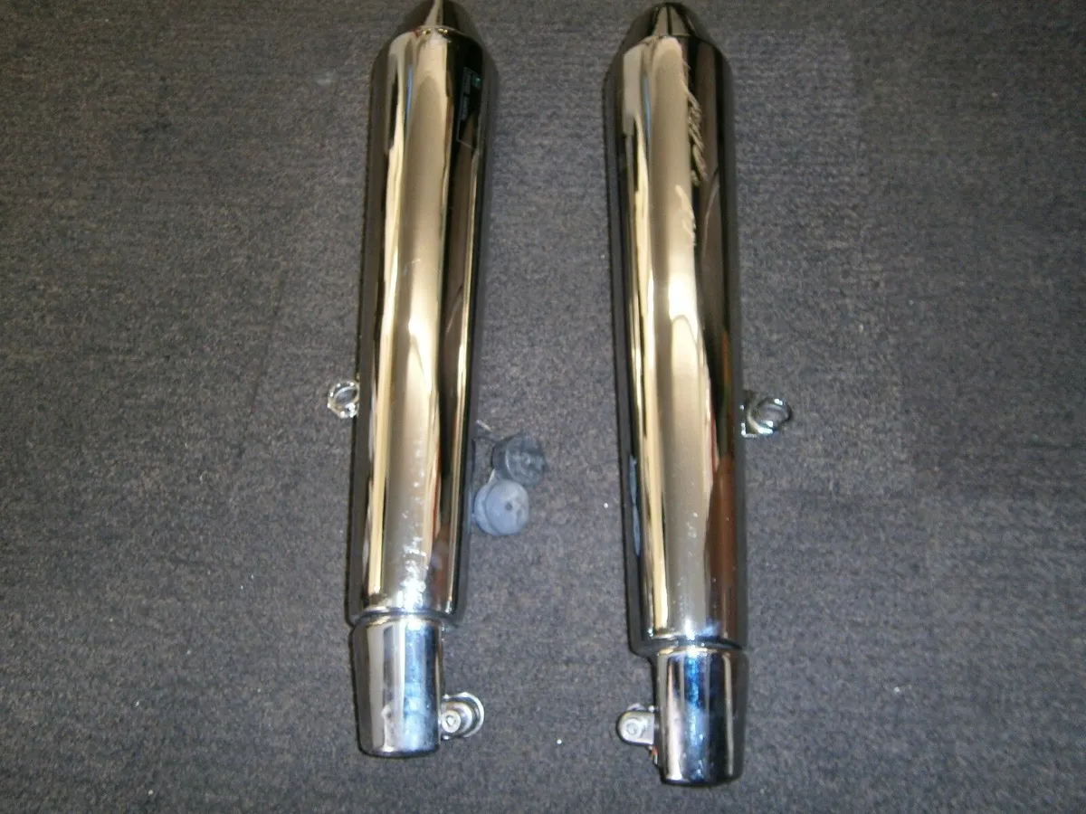 Triumph Thruxton 900 2005-16 silencers LHS & RHS TRIUMPH 2206453