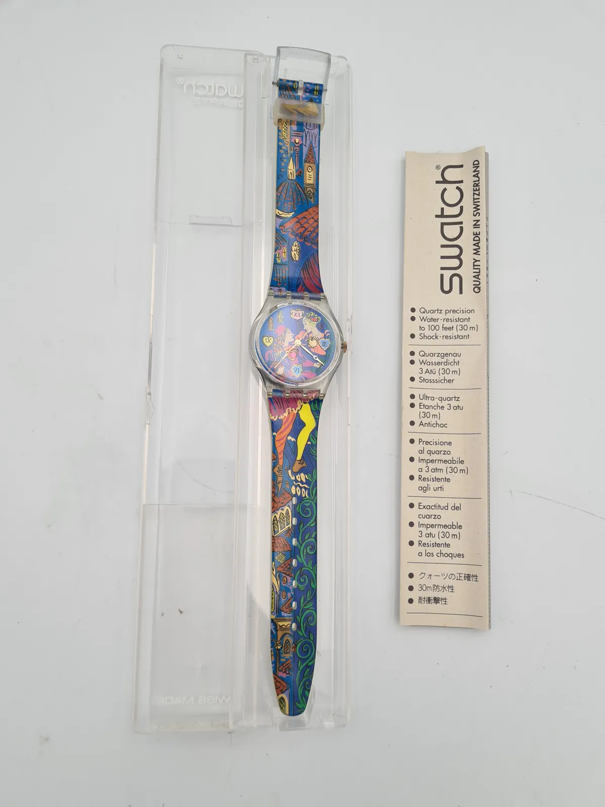 Vintage Romeo & Juliet Swatch Watch 1996 (Gn162)