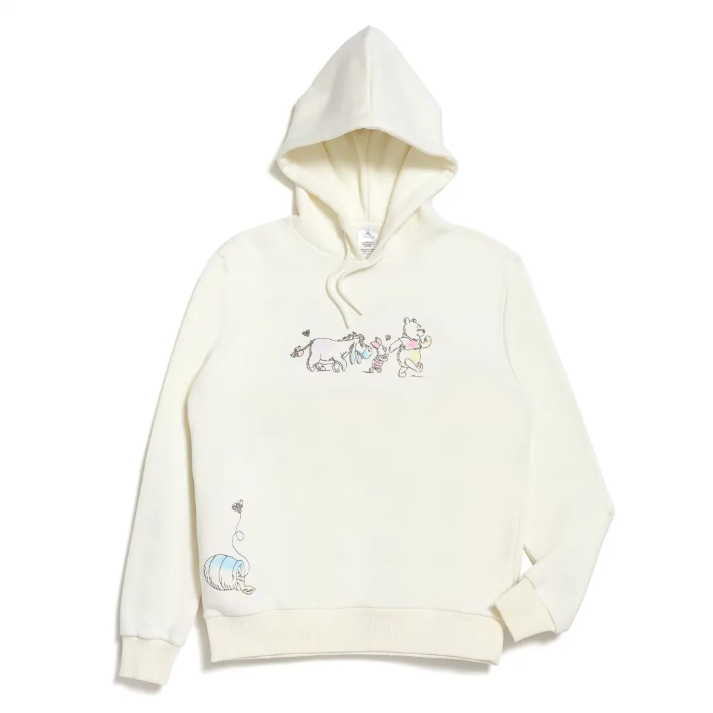 Winnie the Pooh and Friends Hooded Sweatshirt For Adults - XS