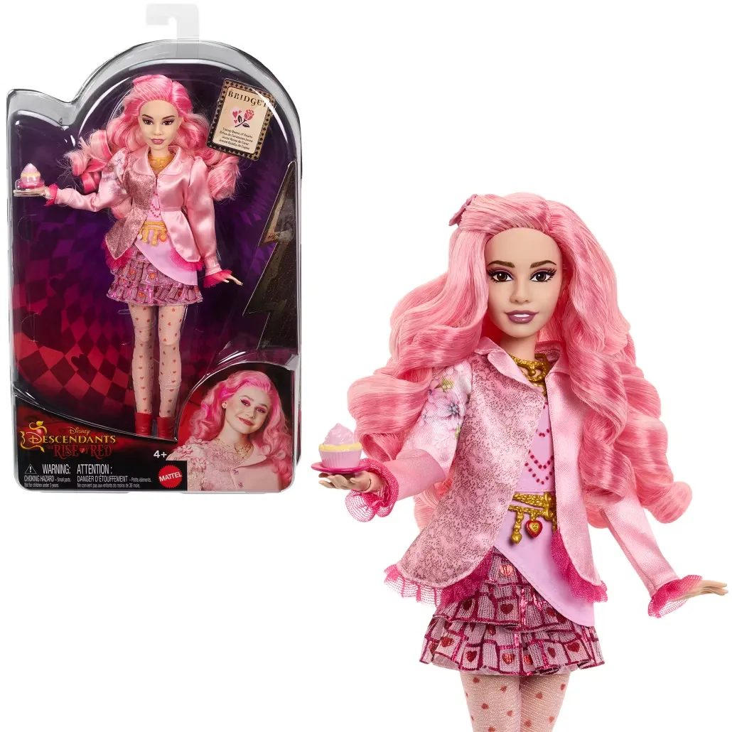 Mattel Bridget Fashion Doll & Accessory, Descendants: The Rise of Red