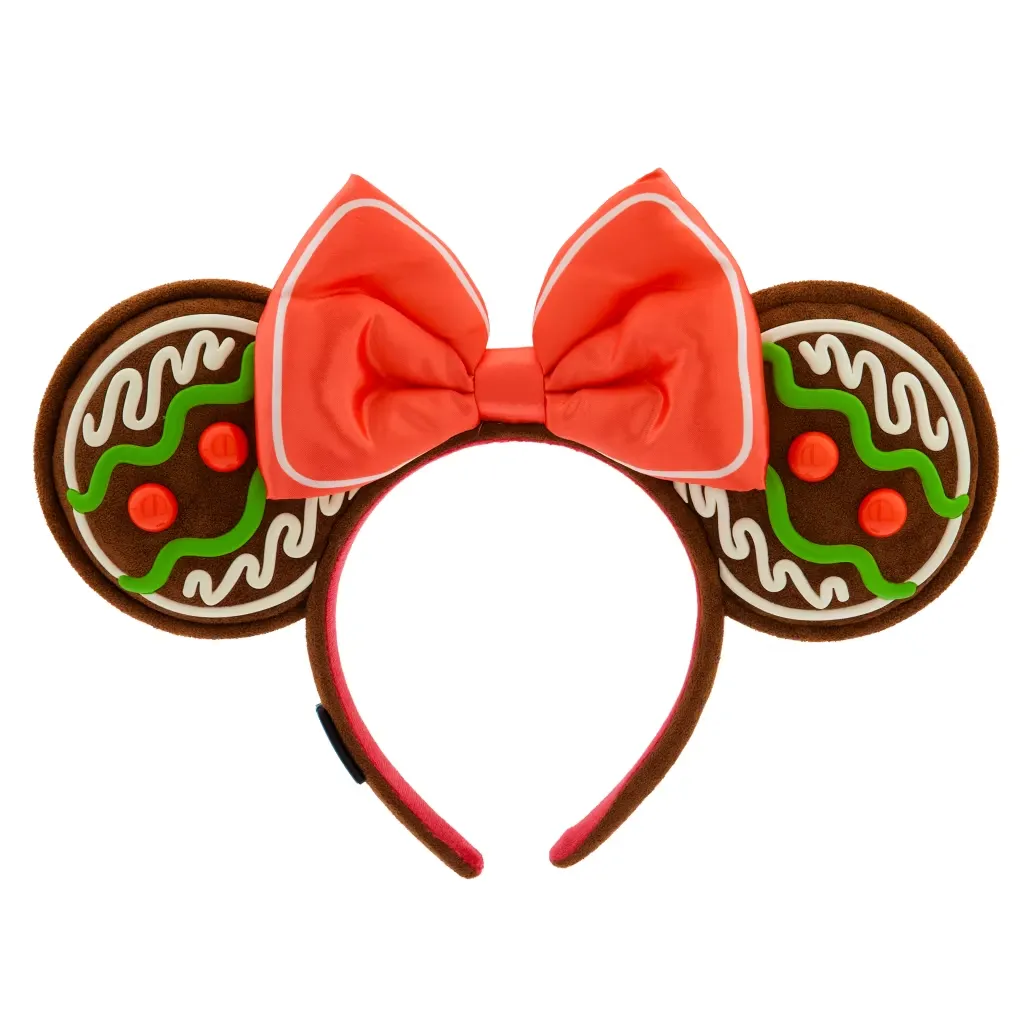 Minnie Mouse Gingerbread Ears Headband for Adults