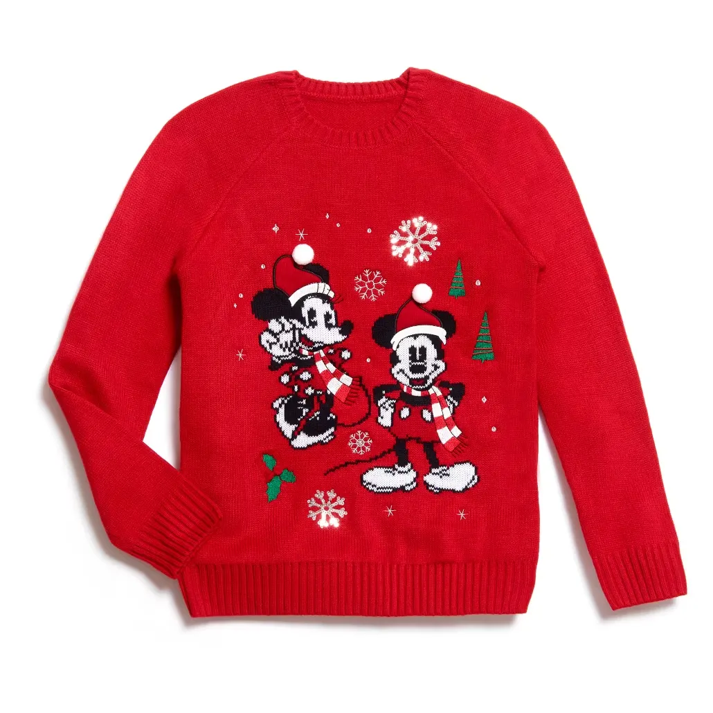 Mickey and Minnie Mouse Festive Jumper (7- 8 years)