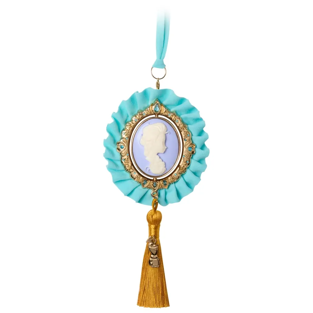 Anna and Elsa Spinning Cameo Ornament, Disney Frozen
